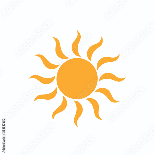 Free vector sun icon