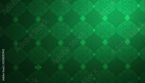 Green poker table felt background with diamond pattern,  diamond,  green