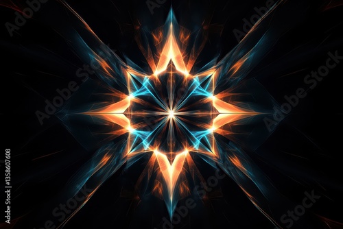 Color gradient background, technological background.