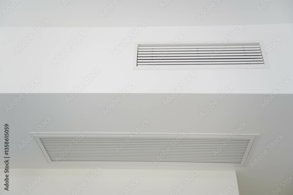 Air conditioner decoration interior of a room