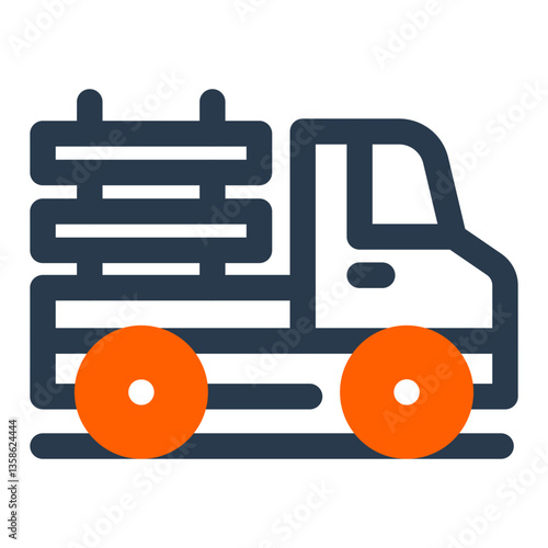 Pickup Truck Hauling Rodeo Equipment