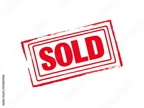sold out stamp advertising marketing offer rectangle red