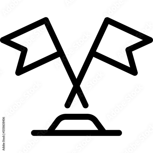 White Flag, Peace, Truce Icon