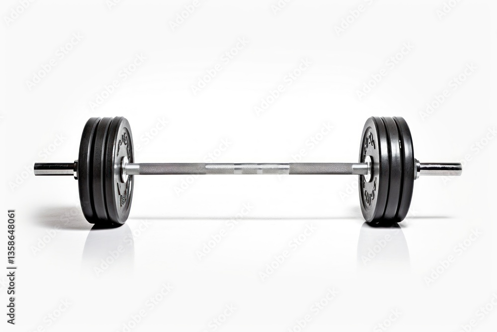 A barbell gym equipment sports. A barbell gym equipment sports.