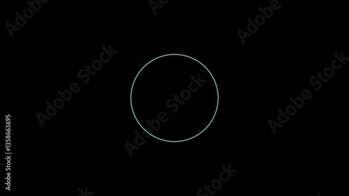 A mesmerizing infinite loading animation featuring abstract geometric shapes that continuously transform and flow in a seamless loop. Geometric forms pulse, rotate, and morph against a clean backgroun