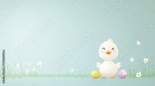 Easter Joy: A charming illu...