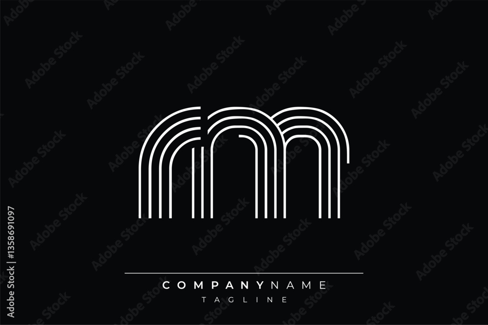 Creative RM lines letter logo design. A simplistic and elegant abstract logo design with linear patterns and initials, suitable for contemporary branding. Creative RM lines letter logo design. A simplistic and elegant abstract logo design with linear patterns and initials, suitable for contemporary branding.