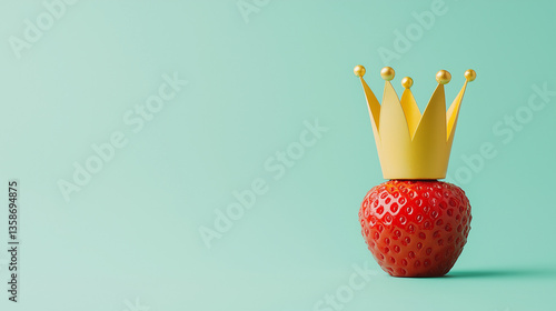 Royal Strawberry: A vibrant...