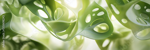 Group background of dark green tropical leaves ( monstera, palm, coconut leaf, fern, palm leaf,bananaleaf) Panorama background. concept of nature