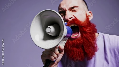 The Man with Megaphone