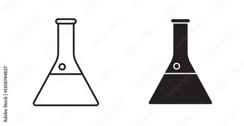 lab flask icon lab flask icon