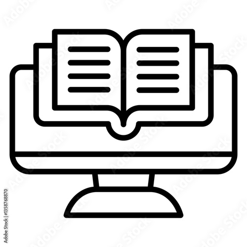 Digital literacy icon