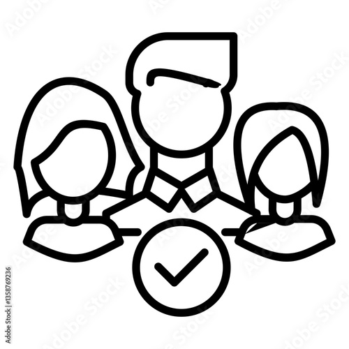 Student participation icon