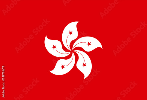 Hong Kong flag illustrator national