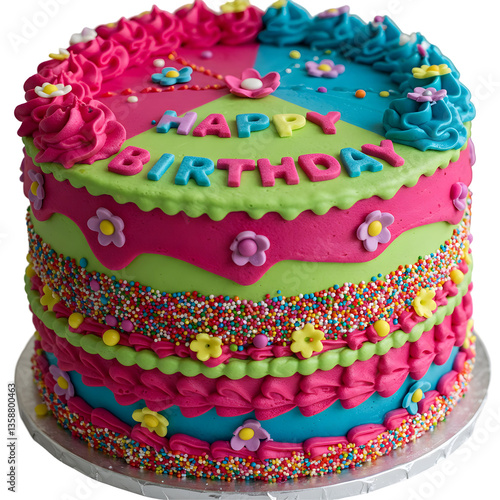 Birthday Cake Illustration