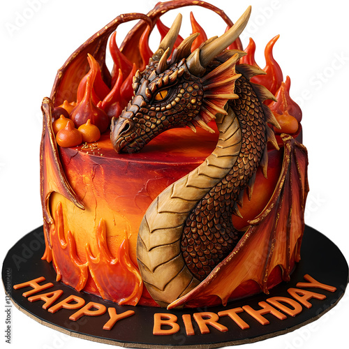 Birthday Cake Illustration