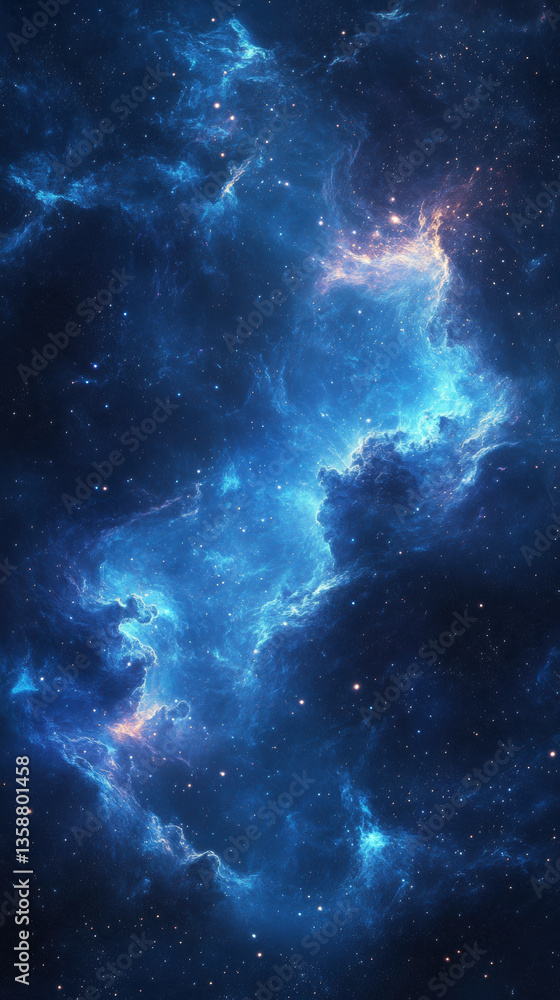 Fototapeta premium Stunning Nebula in Deep Space