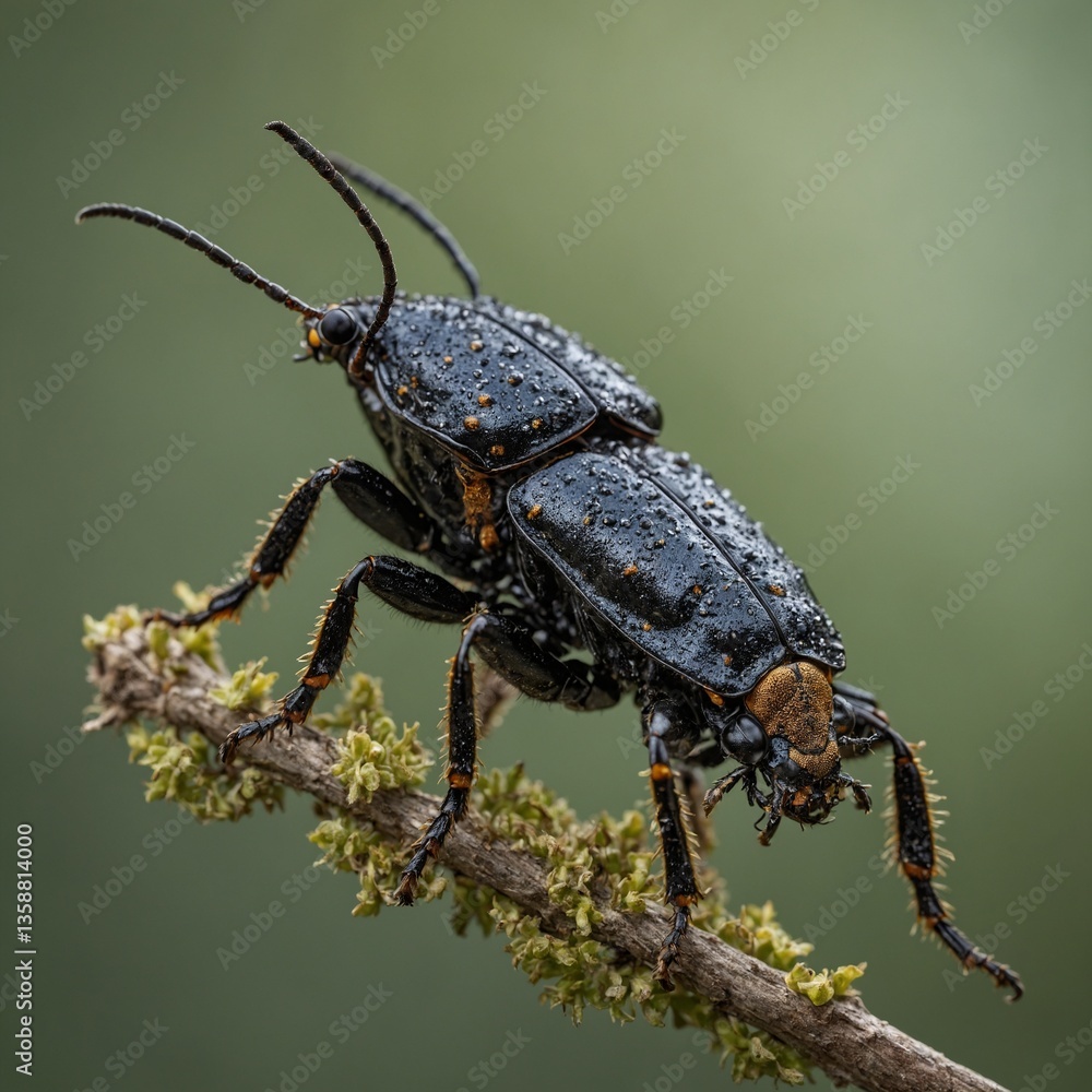 Fototapeta premium bug on a leaf