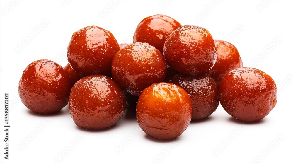 Delicious Gulab Jamun Sweets Close up of Indian Dessert Delicious Gulab Jamun Sweets Close up of Indian Dessert