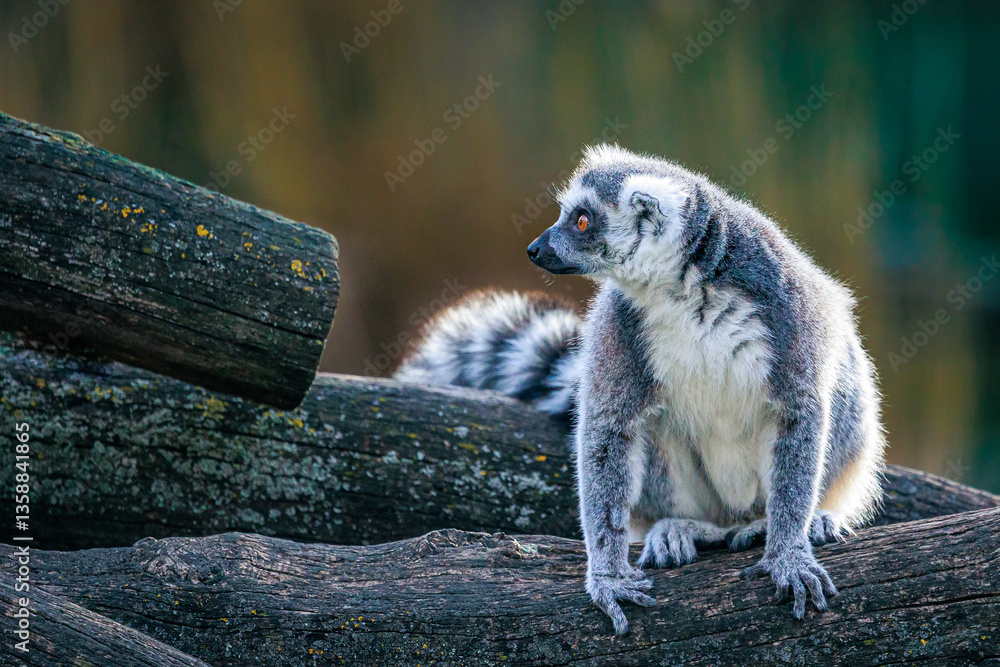 Fototapeta premium Ring-tailed lemur