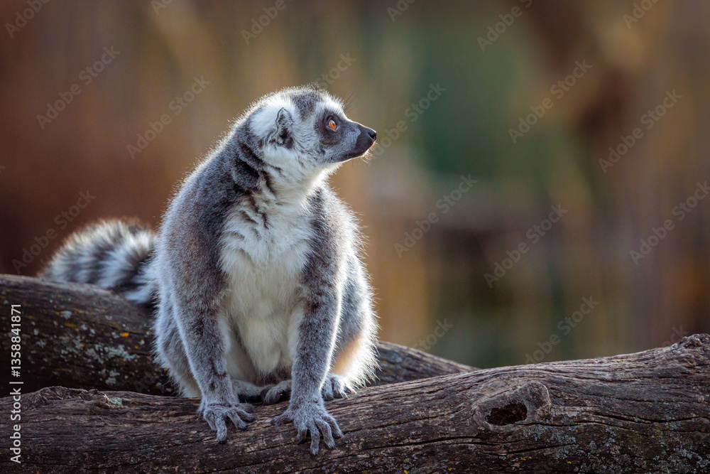 Fototapeta premium Ring-tailed lemur