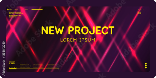 Abstract background with geometric elements. Illustration for website design and presentation. A colorful, vivid illustration for a certificate, advertising. Template for placing text and information.