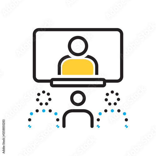 Multi color icon for absence