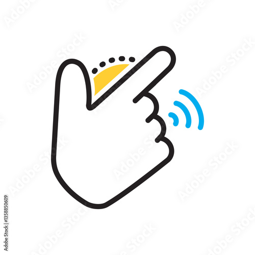 Multi color icon for easily