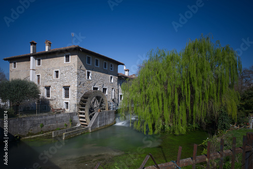 Vista panoramica sullo storico villaggio di Strassoldo