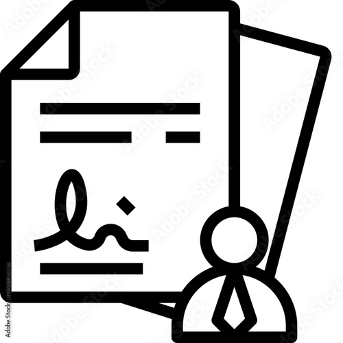 Employment Contract Icon