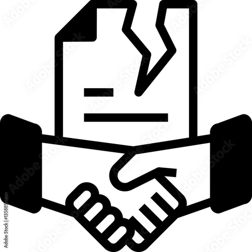 Contract Termination Icon