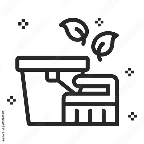 Eco Friendly Cleaning Icon