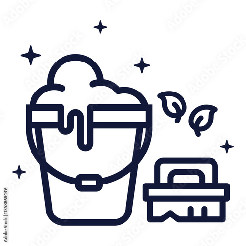 Eco Friendly Cleaning Icon