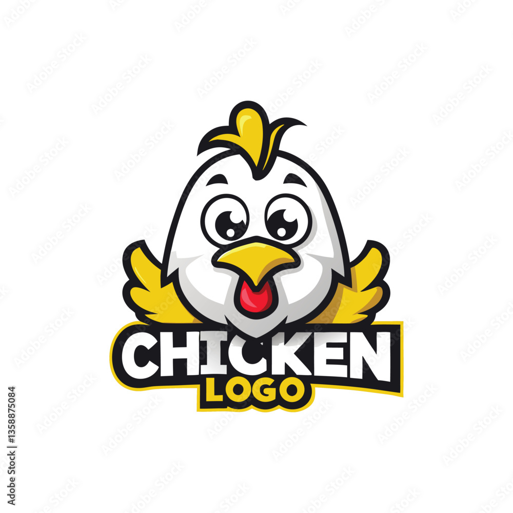 Obraz premium Restaurant hotel mascot logo icon vector art design