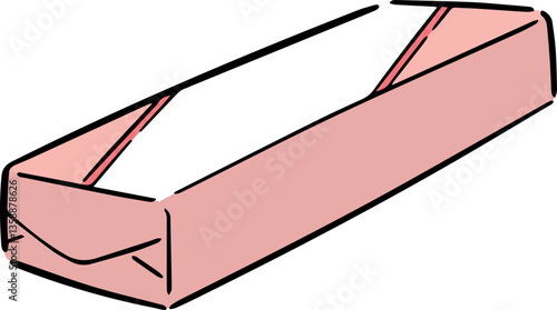 Illustration of bubble gum