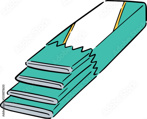 Illustration of bubble gum