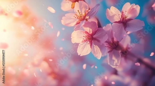 Cherry Blossoms with Soft Light