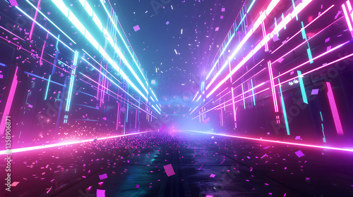 Neon Lights and Geometry: A Tech-Augmented XZ Performance Awaiting the Spotlight
