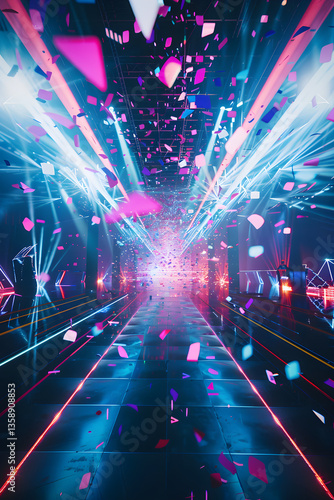 Neon Lights and Geometry: A Tech-Augmented XZ Performance Awaiting the Spotlight