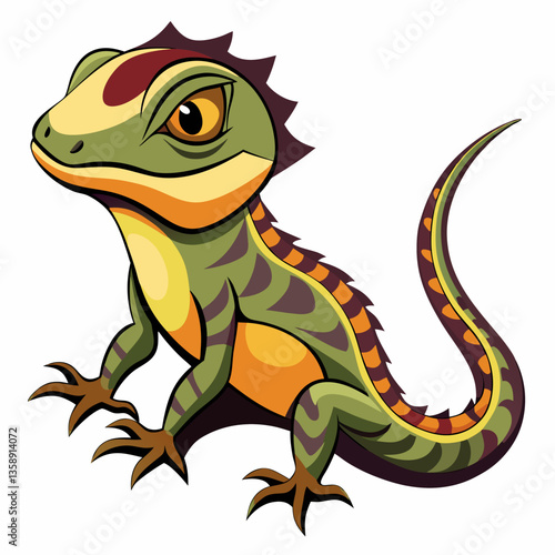 "Lizard Animal Vector Graphic Design File - High-Quality Digital Download"