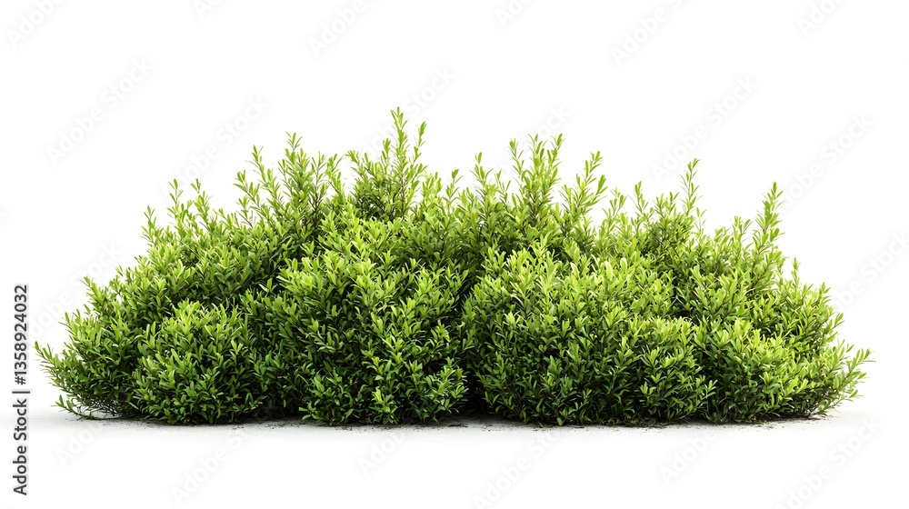 Fototapeta premium A dense vibrant shrub fills the frame