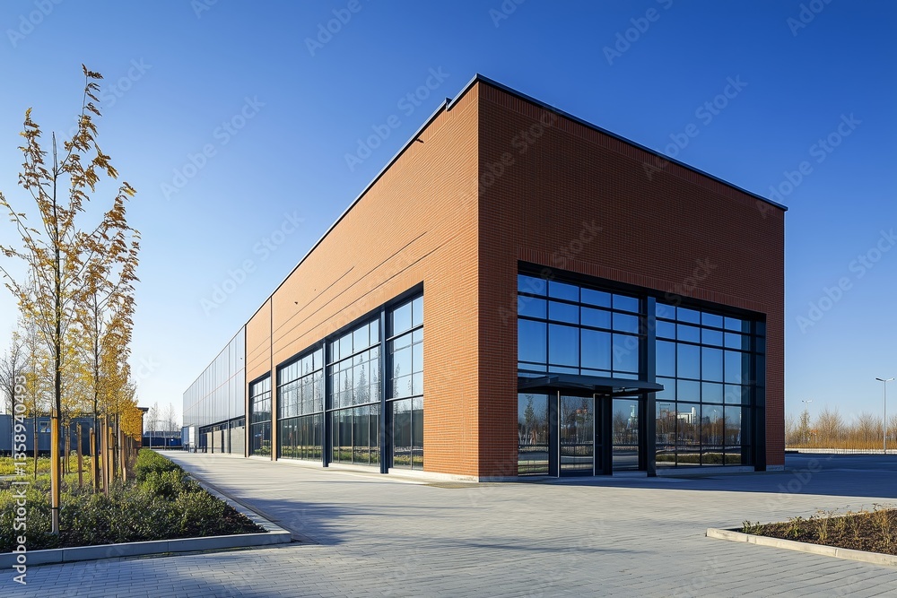 Urban Factory Architecture Building Image Urban Factory Architecture Building Image