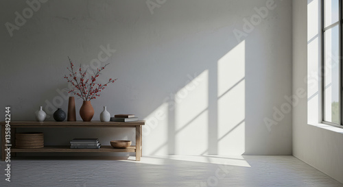 Wallpaper Mural Eco-friendly minimalism with natural textures and rustic decor Torontodigital.ca