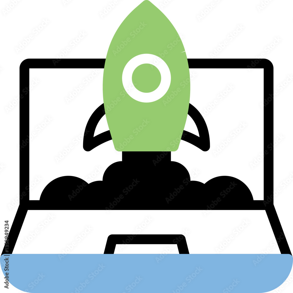 Startup Launch Icon Startup Launch Icon