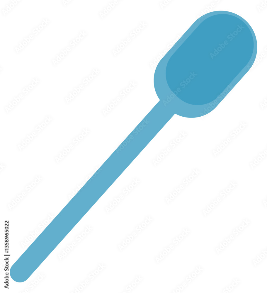 A blue lollipop with an elongated oval candy shape on a stick. Ideal for candy themes food advertising childhood nostalgia and confectionery marketing The style is minimalistic colorful and modern A blue lollipop with an elongated oval candy shape on a stick. Ideal for candy themes food advertising childhood nostalgia and confectionery marketing The style is minimalistic colorful and modern