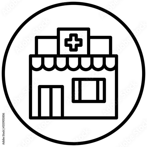 Vector Design Pharmacy Icon Style