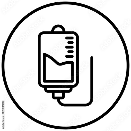 Vector Design Perfusion Icon Style