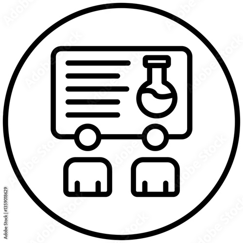 Chemistry Seminar Icon Style