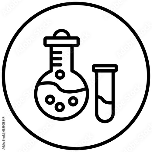 Flasks Icon Style