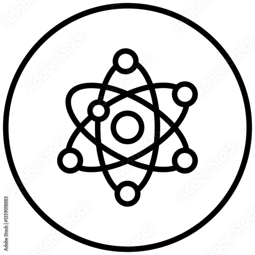 Atom Icon Style